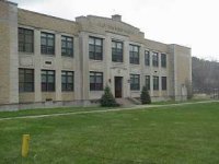 Rubyville Elementary (served as Clay High School from 1940 to 1956). The Clay Township High School was built as part of the Federal Emergency Administration of Public Works under President Franklin D. Roosevelt. At the time Harold L. Ickes was the administrator of the Public Works program.[9]