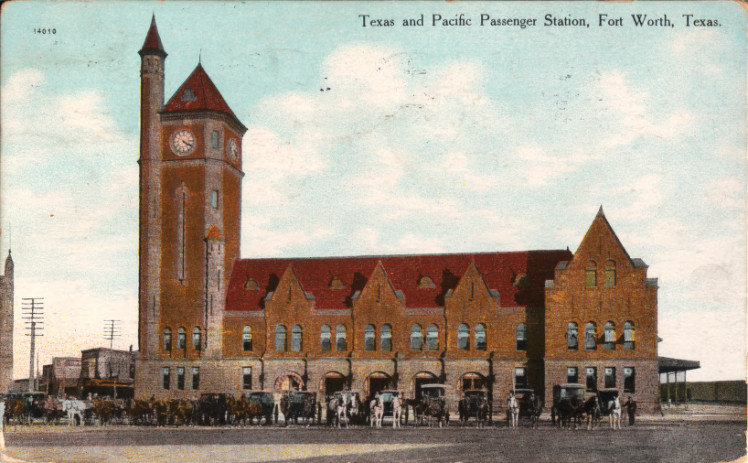 File:Texas and Pacific Passenger Station, Fort Worth, Texas.jpg