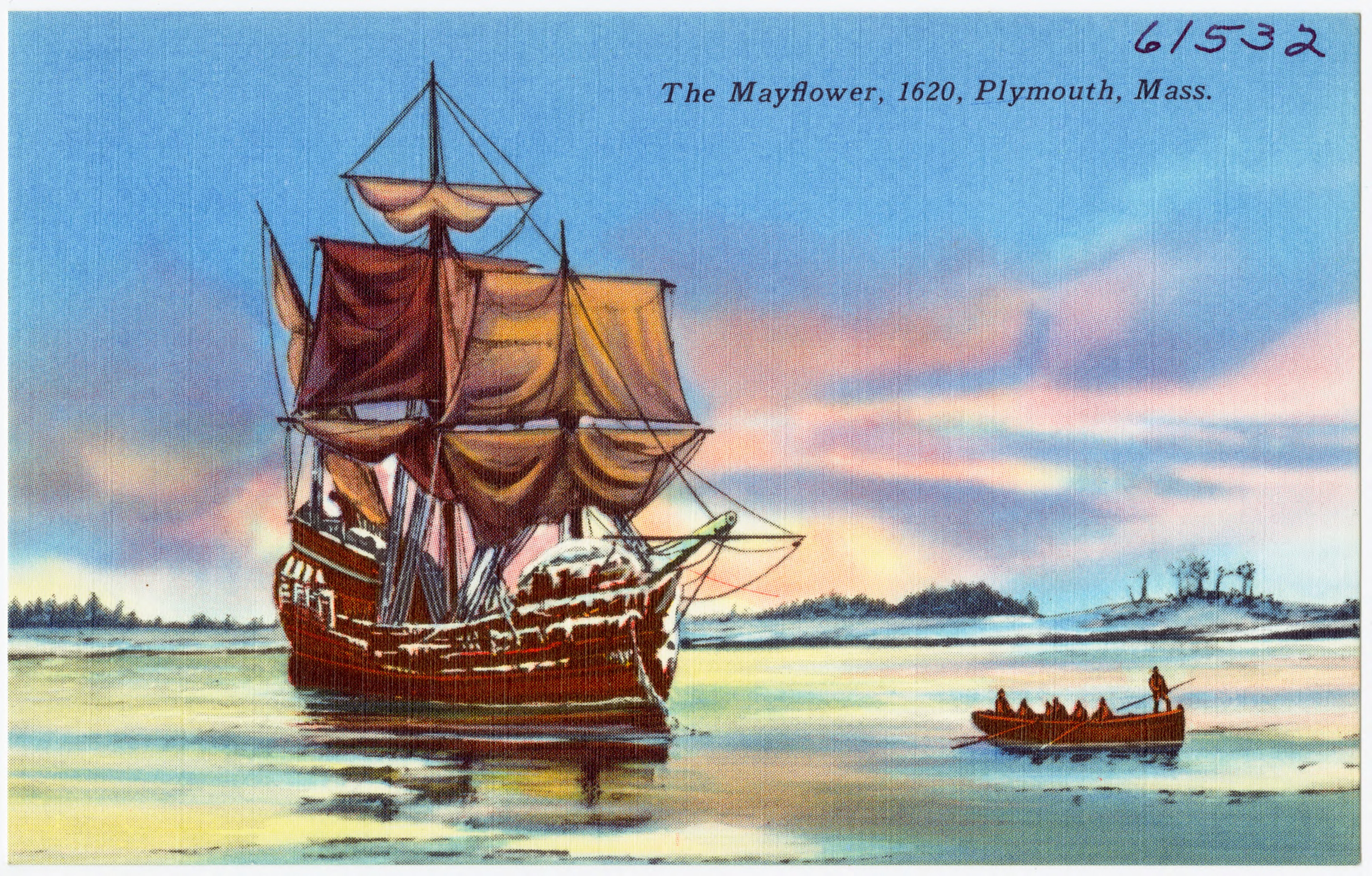 mayflower painting