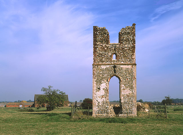 File:The ruins of Godwick Church - geograph.org.uk - 347859.jpg