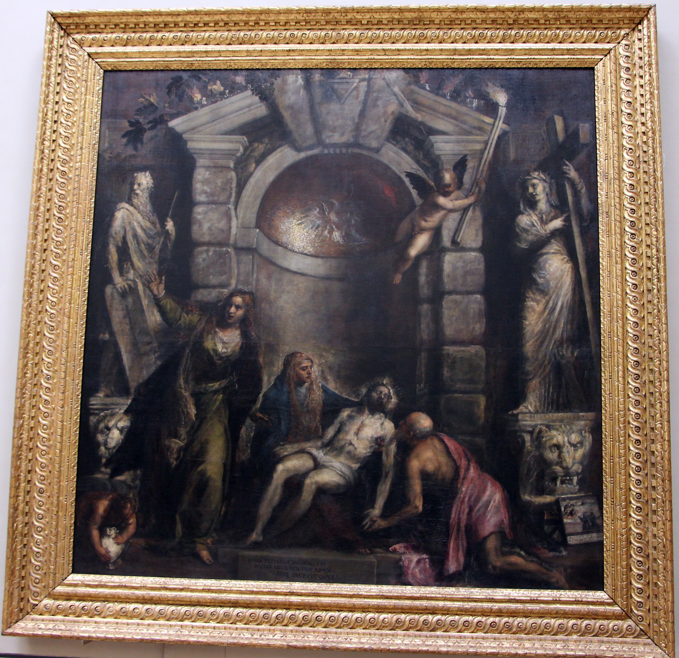 pieta painting by titian