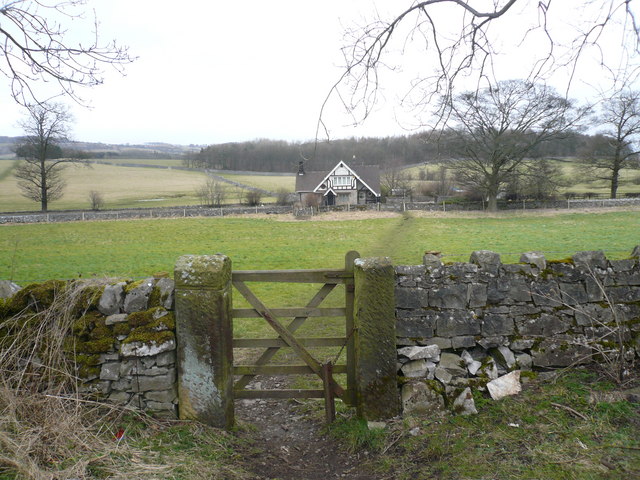 File:Toll Bar House - View from Monsal trail - geograph.org.uk - 718511.jpg