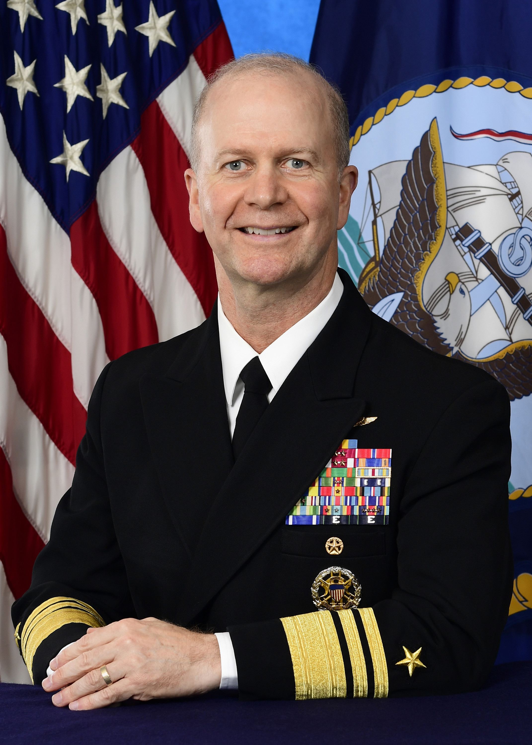 Vice Admiral Ross A. Myers in August 2020