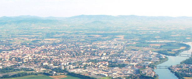Rhône (département) Villefranche_panorama