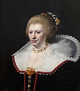 Portrait de femme (Portrait of a woman) - Jan Anthonisz van Raveysten - Musée des Beaux-Arts de Narbonne