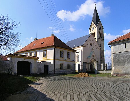 Úhonice, church 2