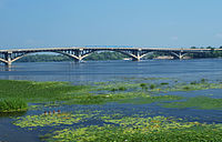 The Dnieper River in Kyiv, Ukraine