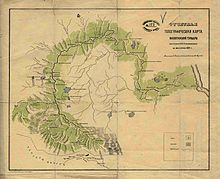 Corso del Vasjugan in una mappa del 1882