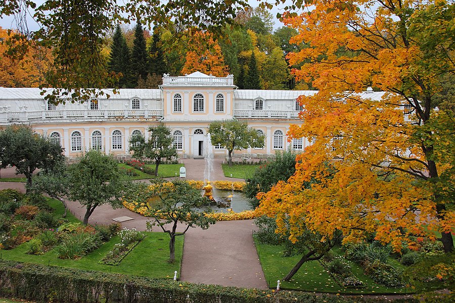 Сад Оранжерейный (Санкт-Петербург и Лен.область, Петергоф, восточная часть Нижнего парка)