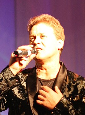 Sergei Lyubavin op het evenement "Sea of ​​​​Chanson", Odessa, 18 juli 2011.