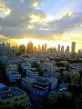 נוף תל אביב עם זריחה -.jpg