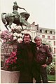 Василий Аксенов и Виктор Некрасов, Орлеан, апрель 1983.