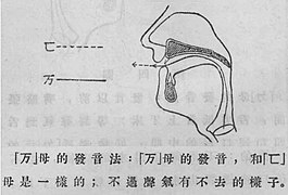 老國音聲母v的讀法