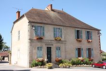 Ang Town Hall sa Saint-Menoux