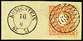 The same stamp with other postmark