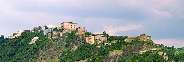 Festung Ehrenbreitschein in Koblenz.