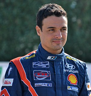 Bryan Bouffier European Rally Championship driver