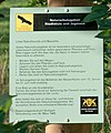 Deutsch: Infotafel im Naturschutzgebiet Riedhölzle und Jagstaue im Jagsttal bei Mulfingen