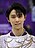 Yuzuru Hanyu at the 2018 Winter Olympics flower ceremony