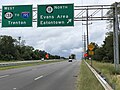 File:2020-09-10 14 33 17 View west along New Jersey State Route 138 at the exit for New Jersey State Route 18 NORTH (Evans Area, Eatontown) in Wall Township, Monmouth County, New Jersey.jpg