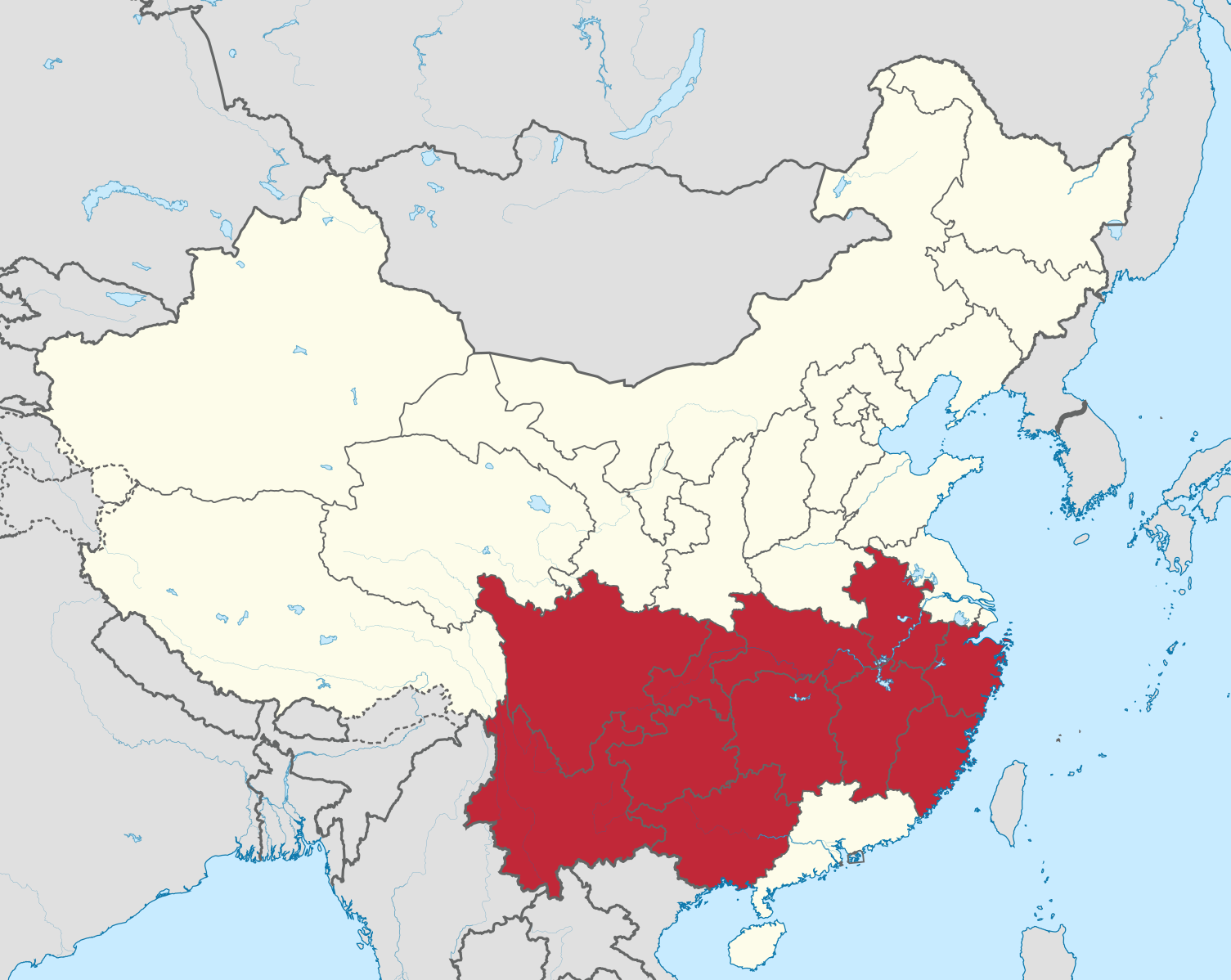 Территория китая. Провинций Сычуань и Хубэй. Провинции Китая. Провинции восточного Китая.