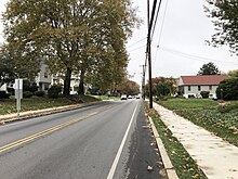 Providence Road in Aldan 2022-10-24 14 11 06 View northeast along Providence Road just northeast of Clifton Avenue in Aldan, Delaware County, Pennsylvania.jpg