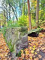 Coselwege mit Stützmauer am Felsenkeller