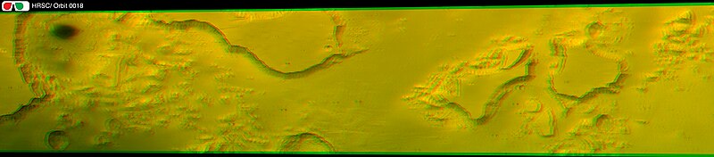 File:3D image of Valles Marineris taken by Mars Express HRSC ESA240290.jpg