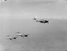 Three Westland Whirlwinds of 263 Squadron in stepped line-astern formation