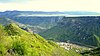 Debed Canyon with Tumanyan Town at the bottom