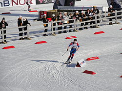 Musgrave Oslon MM-kilpailujen 50 kilometrillä.
