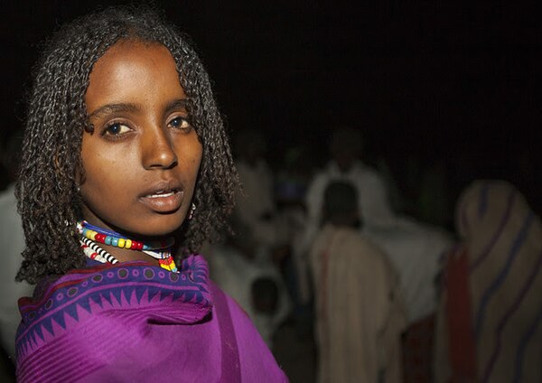 Karrayyu Oromo in a traditional attire.