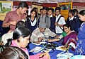 A free health check up camp organised as part of the Bharat Nirman Public Information Campaign, at Uttar Dinajpur District, West Bengal on January 21, 2014.jpg