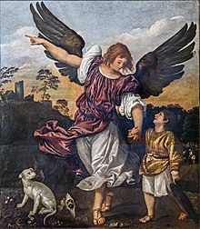 Accademia - Archangel Raphael and Tobit by Titian.jpg