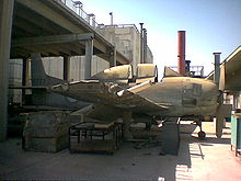 Derelict Royal Saudi Air Force T-28A Trojan at King Abdulaziz University, Jeddah, one of four acquired in the 1950s Airforce2-saudi-engineering-kau.jpg