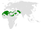 Aire de répartition de l'Ammomane élégante