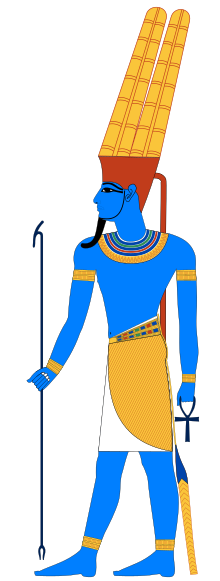 Amun post Amarna (azure skin color).svg