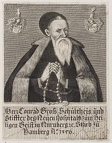 Konrad Gross (around 1280-1356), patrician and founder Arolsen Klebeband 03 575 4.jpg