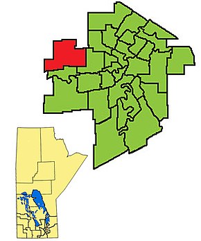 Karte des Wahlkreises