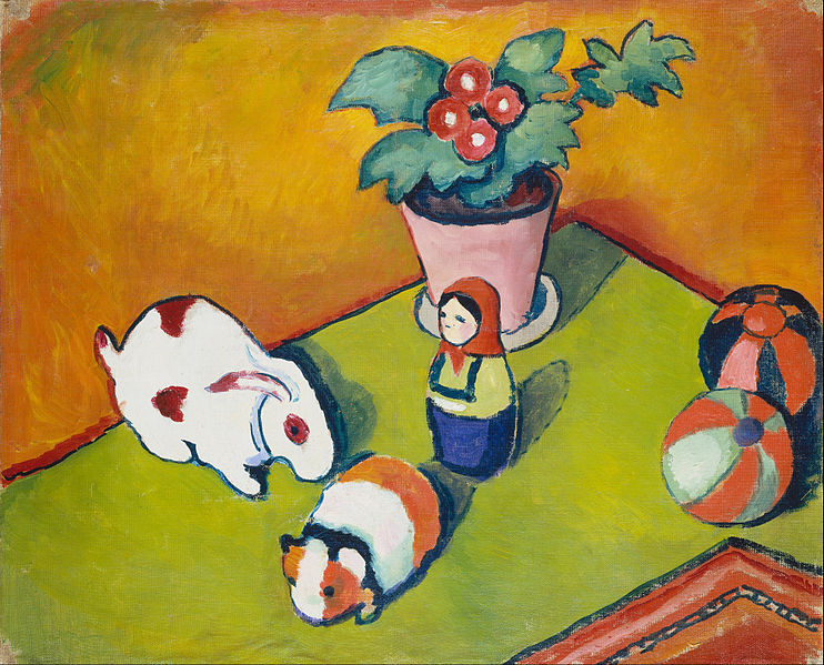 File:August Macke - Little Walter's Toys - Google Art Project.jpg