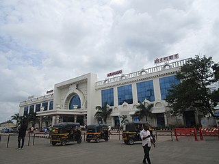 Aurangabad railway station Railway Station in Maharashtra, India