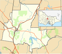 Australia Victoria Bendigo City location map.svg