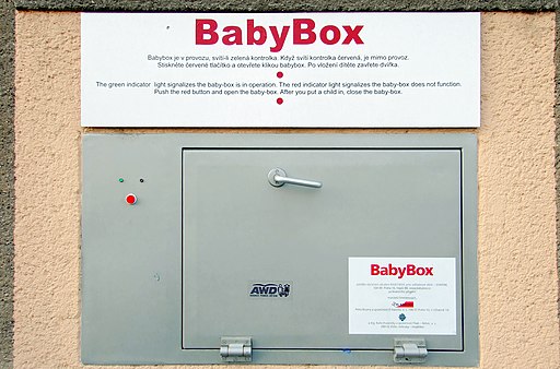 Babybox - venkovní strana