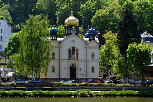 Русская православная церковь германия. Церковь Святой Александры (БАД-ЭМС). Церковь Святой Александры БАД ЭМС Германия.. Православные храмы в Германии. Русская Церковь в БАД-Эмсе.