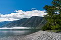 Les rives du lac Baïkal dans la réserve.