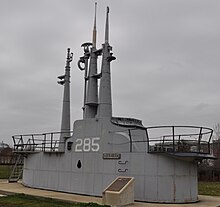 Balao's conning tower preserved in the Washington Navy Yard BalaoConningTower.jpg