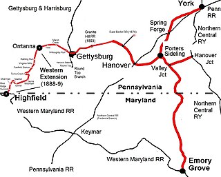 Western Extension (Baltimore and Harrisburg Railway)
