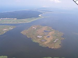 Aerial view of Barther Oie