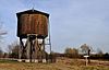 Beaumont St. Louis und San Francisco Railroad Water Tank