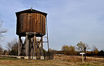 Водоснабдителна кула (1875, възстановена 2012) в Канзас, САЩ